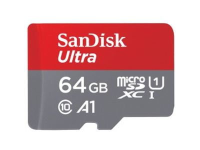 MicroSDXC Ultra 64GB 140MB/s C10 - Sda UHS-I 2 Pack