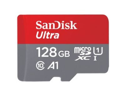 MicroSDXC Ultra 128GB 140MB/s C10 - Sda UHS-I 2pack