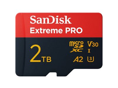 Extreme Pro MicroSDXC 2TB UHS-I Card White