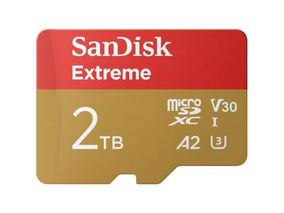 Extreme MicroSDXC UHS-I Card 2TB Up To 2