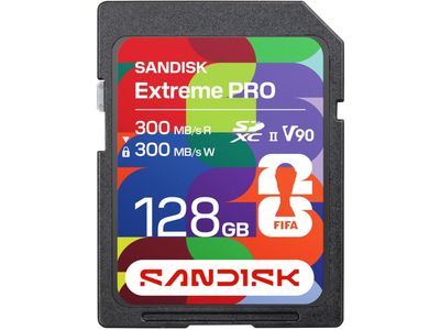 Fifa Worldcup 2026 SDXC Extreme 128GB 300/300MB/s...