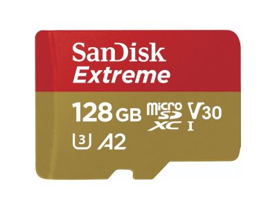 Extreme 128 GB Class 10/UHS-I U3 V30 MicroSDXC 160 M