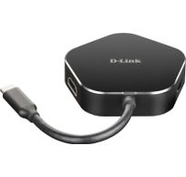 4-in-1 USB-C Hub met HDMI/stroomvoorziening DUB-M420 