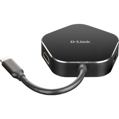 4-in-1 USB-C Hub met HDMI/stroomvoorziening DUB-M420 