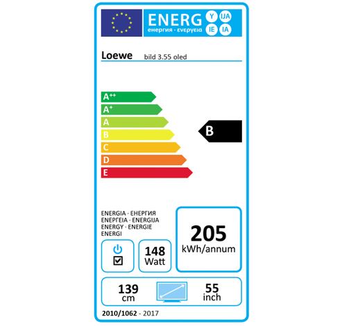 bild 3.55 OLED Grafietgrijs 57461D80  Loewe