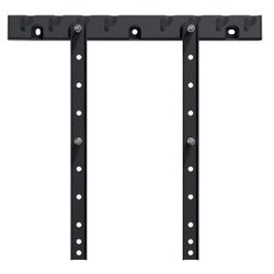 wall mount universal black 