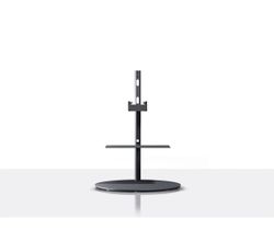 floor stand flex 32-77 incl. EB+SB tray basalt grey Loewe