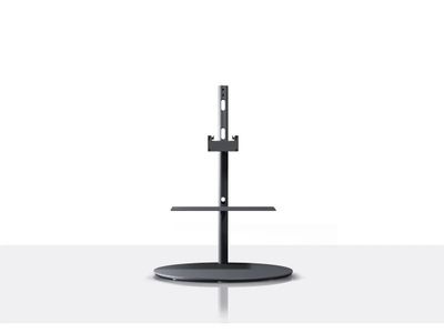 floor stand flex 32-77 incl. EB+SB tray basalt grey