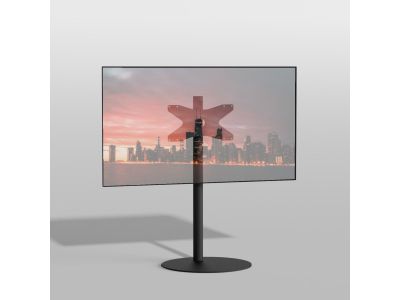 Cavus floor stand for SEE 55-65 v400x200  black