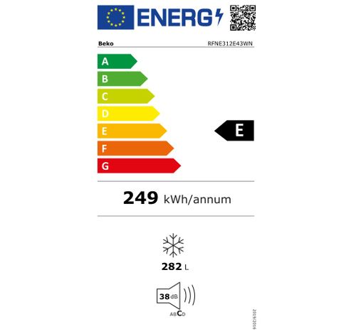 RFNE312E43WN  Beko