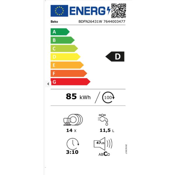 Beko BDFN26431W