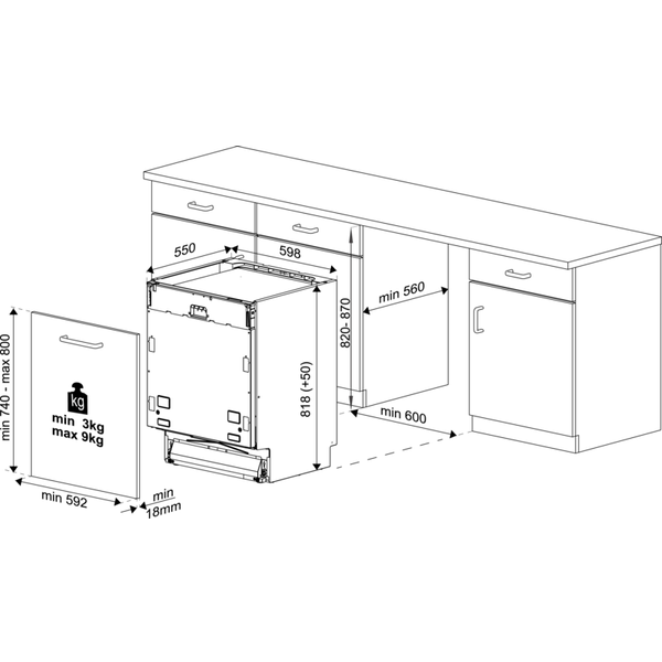 Beko BDIN38524Q