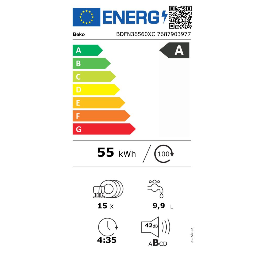 Beko Koelkast vrijstaand GNO5323XPN