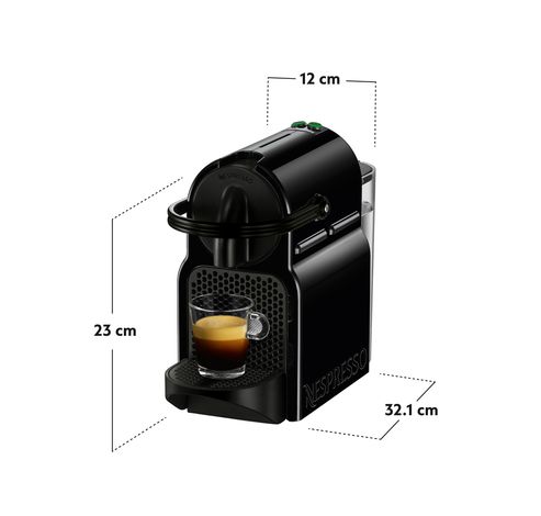 Machine à café à capsules Nespresso Inissia Magimix M105 Noir | fnac Belgique