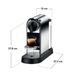 Nespresso Magimix Citiz M196 Chroom