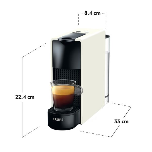 Nespresso Krups Original Essenza Mini Wit