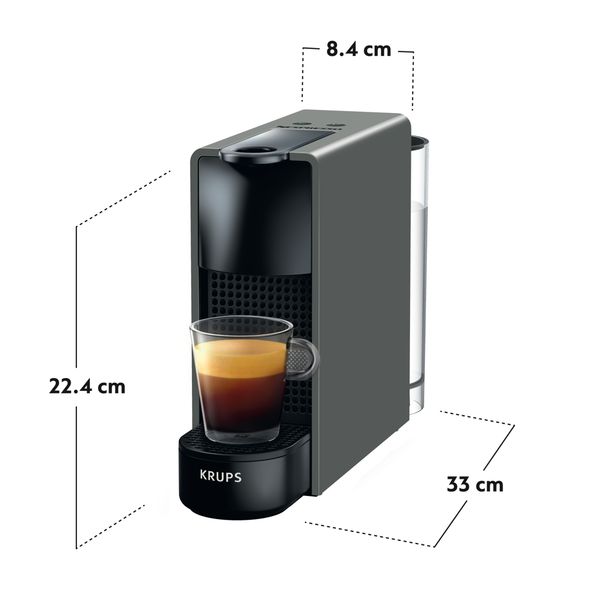 Nespresso Krups Original Essenza Mini Grijs