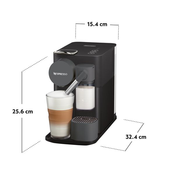 De'longhi Nespresso Original Lattissima One Zwart Nespresso