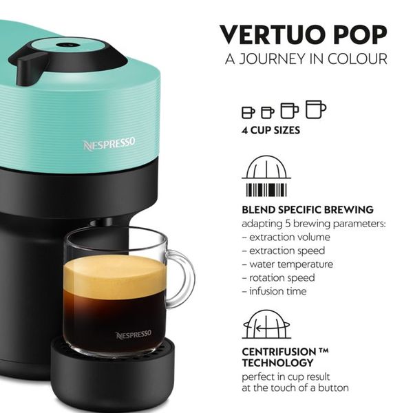 Nespresso Krups Vertuo Pop Aqua Mint