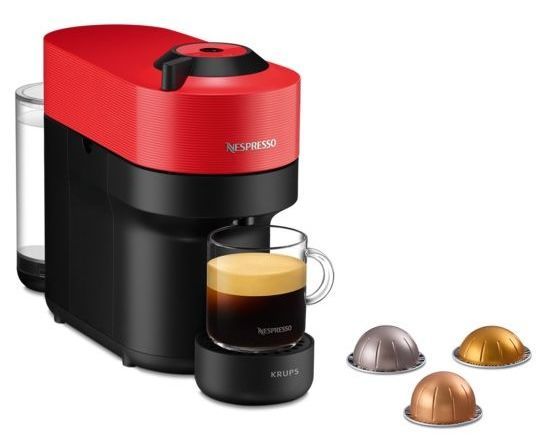 Nespresso Vertuo Pop Rood Koffiecupmachine