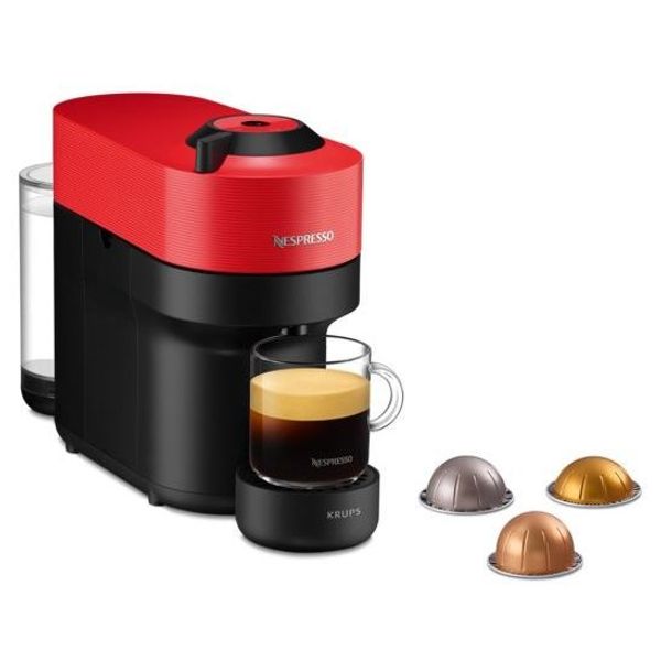 Nespresso Krups Vertuo Pop Rood