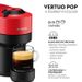 Nespresso Krups Vertuo Pop Rood