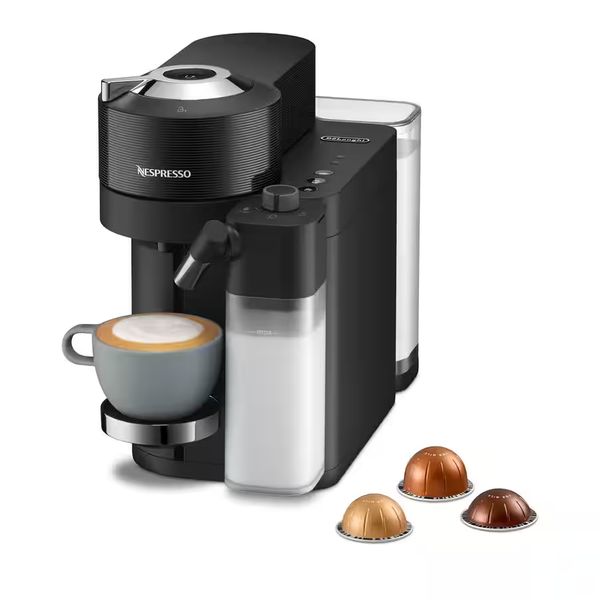 Nespresso De'Longhi Vertuo Lattissima zwart