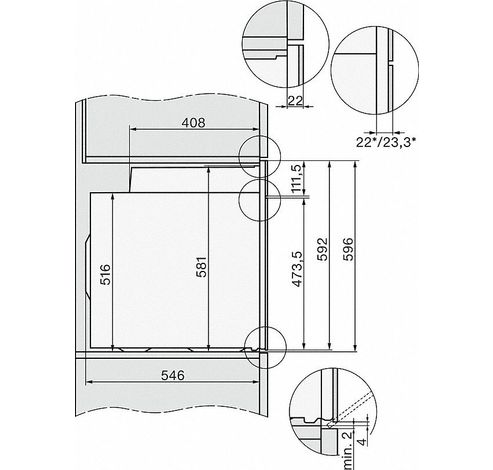 H 7660 BP CS  Miele