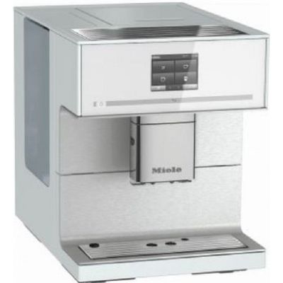 CM 7550 CoffeePassion Vrijstaande koffiezetautomaat Briljantwit Miele