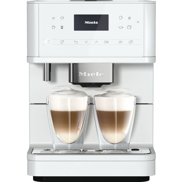 Miele CM 6160 MilkPerfection Vrijstaande koffiezetautomaat  Lotuswit