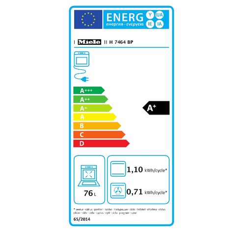 H 7464 BP OBSW  Miele