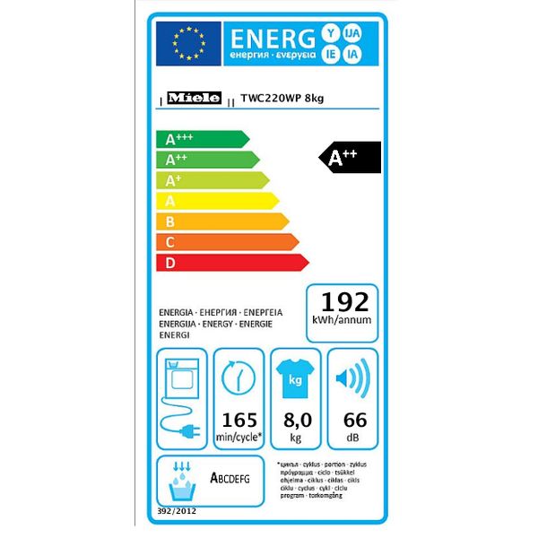 Miele TWC 220 WP PerfectDry