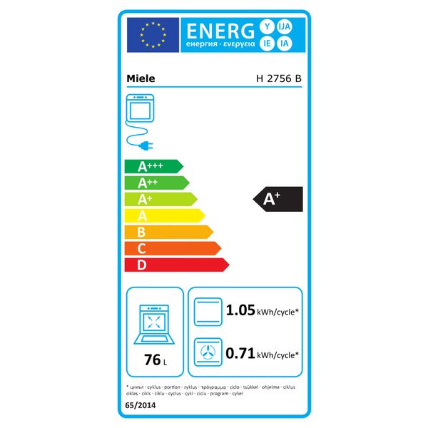 H2756B B OBSW 230/50 Miele