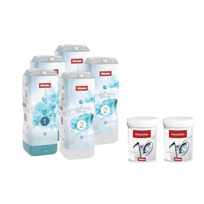 Set 5 UltraPhase Refresh Elixir + 2x intense Clean  Miele