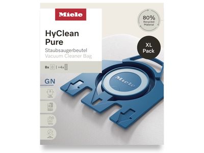 8 stofzuigerzakken HyClean Pure GN