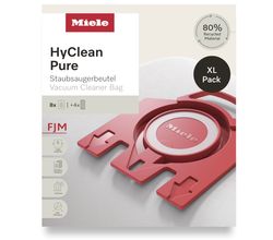 8 stofzuigerzakken HyClean Pure FJM Miele