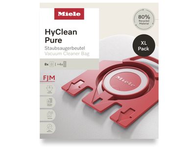 8 stofzuigerzakken HyClean Pure FJM
