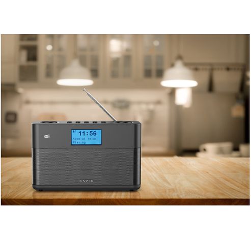 Compacte Stereo Radio met DAB+ en Bluetooth Audio  Kenwood