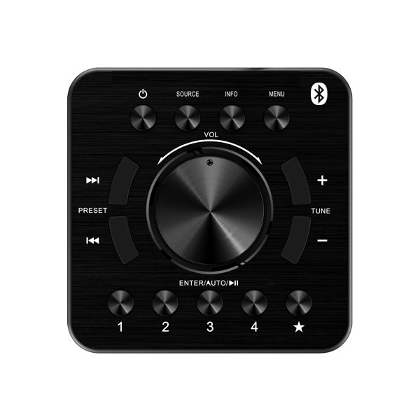 Kenwood Compacte radio met DAB+ en Bluetooth Audio Streaming