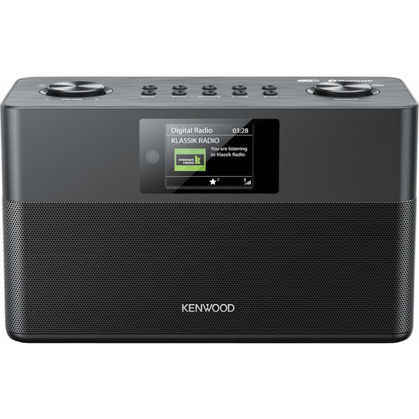 Kenwood Compacte Stereo Radio met DAB+ en Bluetooth Audio