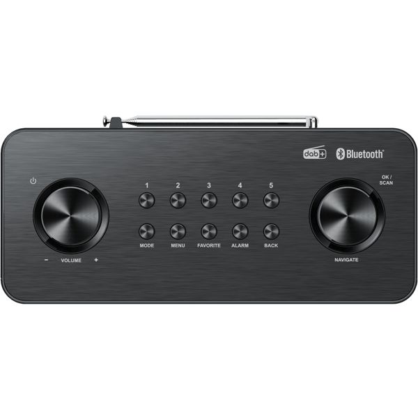 Kenwood Compacte Stereo Radio met DAB+ en Bluetooth Audio