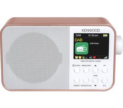 CR-M30DAB-R Portable DAB+ radio Kenwood