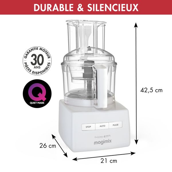 Foodprocessor 4200XL Wit Magimix