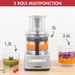 Foodprocessor 4200XL Mat Chroom 