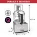 Foodprocessor 4200XL Mat Chroom Magimix