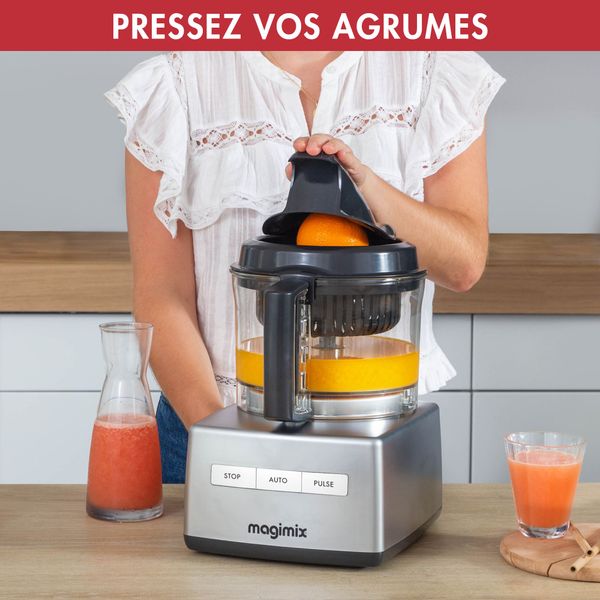 Magimix Foodprocessor 5200XL Mat Chroom