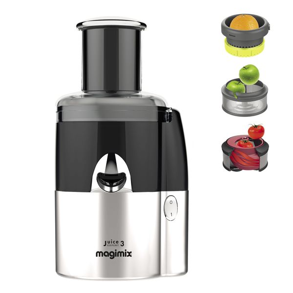 Magimix Juice Expert 3 Chroom/Zwart