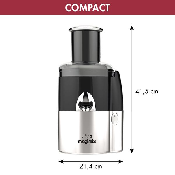 Magimix Juice Expert 3 Chroom/Zwart