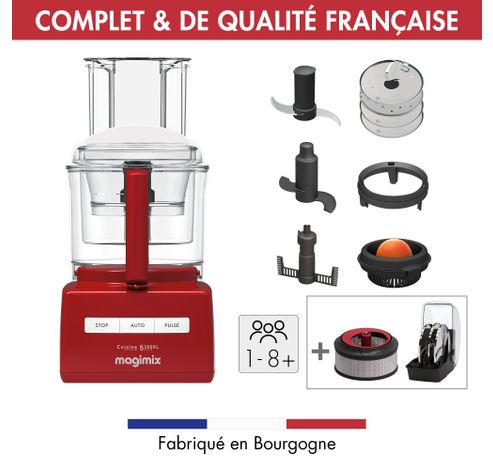 Cuisine Système 5200 XL Premium Rouge  Magimix