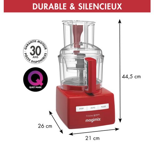 Cuisine Système 5200 XL Premium Rood  Magimix